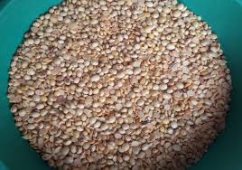 Tom brown —the thick brown powder is a combination of yellow corn, millet,guinea corn (cereals), groundnut (peanuts) and soy beans (legumes). Tom Brown How To Make Tom Brown From Scratch Step By Step Dee S Mealz