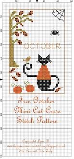 Free Mini Cat Series Cross Stitch Patterns All The Mini Cat Patterns Are A In 2020 Cross Stitch Freebies Halloween Cross Stitch Patterns Cross Stitch Patterns
