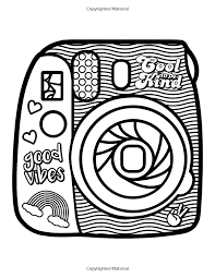 Camera coloring page to download and coloring. Vsco Coloring Pages Printable 113 Coloring Me Degree
