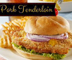 Next, dredge each piece in flour and shake off any excess. Our Favorite Pork Tenderloin Sandwich Recipe Porkchop Summertime Pork Tenderloin Sandwich Pork Tenderloin Recipes Fried Pork Tenderloin