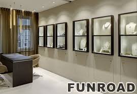 Wooden glass display cases designed and manufactured to your specifications. Luxury Wall Mounted Jewelry Cabinet Glass Display Cabinet For Jewelry Shop
