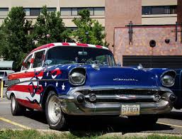 Patriotic American Cars With Flag Paint Jobs Flag Painting Paint Job American Flag Painting