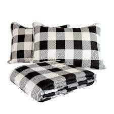 Black And White Buffalo Check Bedding Home Buffalo Check Quilt Buffalo Check Bedding Buffalo Plaid Bedding