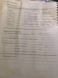 They also take waste and carbon dioxide away from the tissues. Solved Fetal Circulation 15 For Each Of The Following St Chegg Com