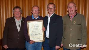 Gut Ziel Vilshofen zeichnet Franz Piller besonders aus:  Ehrenschützenmeister