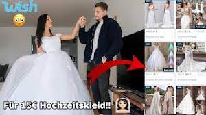 Maybe you would like to learn more about one of these? Ich Probiere Brautkleider Von Wish An Youtube