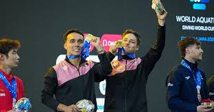 México, con Juan Manuel Celaya y Osmar Olvera, conquista el oro en la Copa  del Mundo de Clavados