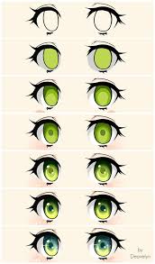 After all, we have collected the most current pencil drawing lessons and combined them in one place to a pocket application how to draw anime step by step was always at hand in your. Cute Green Eyes Steps By Maruvie Anime Drawings Tutorials Anime Eye Drawing Digital Art Tutorial