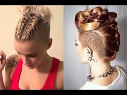 Undercut hairstyles are particularly suited for round faces, but they will look amazing on any face shape. Girls Trendy Short Undercut Hairstyles 2017 Youtube
