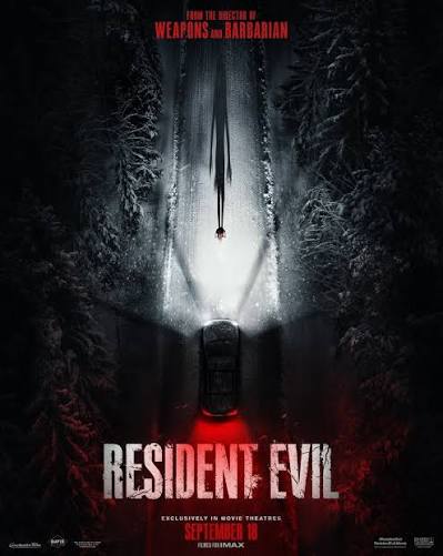 Póster Oficial Resident Evil. SONY PICTURES RELEASING ESPAÑA