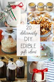 Deliciously Diy Edible Christmas Gift Ideas The Happy Housie Edible Christmas Gifts Christmas Food Gifts Homemade Food Gifts