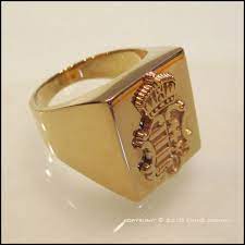 Antique Hungarian Coat Of Arms Ring Rings For Men Family Crest Rings Rings