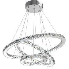 12 lights led crystal ceiling light dining room bedroom pendant lamp 3 colors. Antilisha Modern Crystal Chandelier Lighting Ceiling Dining Room Living Room Chandeliers Contemporary Led Light Fixtures Hanging 3 Ring Foyer Girls Bedroom Pendant Lights Cool White Buy Online In United Arab Emirates At
