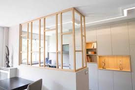 Architecte Interieur Paris Flora Auvray Claustra Bois Interieur Claustra Separation Cuisine Salon