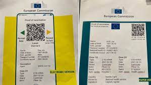 Il sera disponible dans tous les états membres à partir du 1 er juillet 2021. Vaccins Contre Le Covid 19 A Quoi Ressemblera Le Certificat Sanitaire Europeen Ladepeche Fr