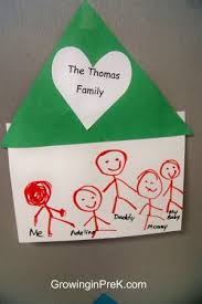 Growing In Pre K My Family Preschool Family Theme Family Theme Preschool Family
