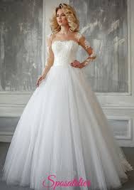 Ver más ideas sobre vestidos de novia corte princesa, vestidos de novia y moda nupcial. Abito Da Sposa 2018 Romantico Modello Principessa On Line Economicisposatelier