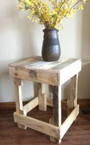 Crate End Table Pallet Home Decor Wooden Pallet Furniture Wooden Pallet Projects