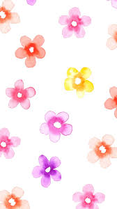 Pink flower frame background with watercolor. Watercolor Flower Iphone Wallpapers Top Free Watercolor Flower Iphone Backgrounds Wallpaperaccess
