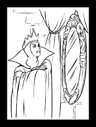 Originellement sneewittchen en bas allemand, équivalent à schneeweißchen en allemand moderne, de snee, la neige (schnee en allemand actuel), et witt. Mechante Reine Devant Miroir Blanche Neige 5 Coloriage Blanche Neige Et Les Sept Nains Coloriages Pour Enfants