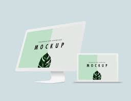 Macbook Pro And Imac Mockup Template Free Mockup Imac Mockup Free Imac Macbook