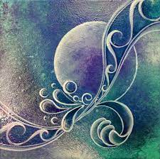 Trinity Painting By Reina Cottier Art Yoga Art Painting Art Painting