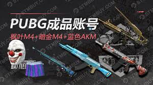 Pubg枫叶m4 暗金m4 蓝色m24 蓝色akm 成品账号 Stmbuy
