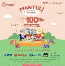 Promo Orami Mantul Belanja Hemat Betul Belanja Pakai Bank Partner Diskon Sampai Rp 100 Ribu Tribunjateng Travel