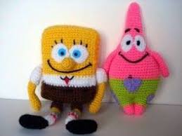 Amigurumi Sunger Bob Ve Patrick Sunger Bob Krose Bob