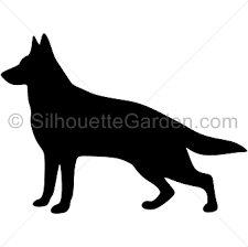 Black And White German Shepherd Painting German Shepherd Silhouette German Shepherd Art Dog Silhouette German Shepherd Tattoo