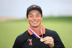 Hovland had problems before teeing off on friday at torrey pines when sand. Viktor Hovland Sets Low Amateur Record At U S Open Today S Golfer