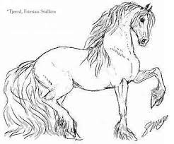 Friesian Horse Coloring Pages Horse Coloring Pages Horse Coloring Animal Coloring Pages Woman & horse in a mandala horse coloring page to download :