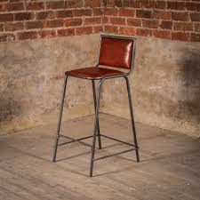 Vintage Leather Metal Acre Bar Stool Modern Bar Stools Bar Stools Bar Stool Furniture