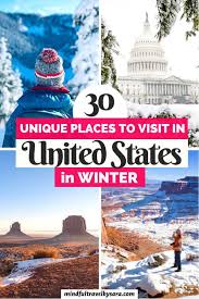 Discover The Most Beautiful Places To Visit In Winter In Usa You Ll Love These Winter Destinations I