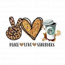 Free Free 178 Peace Love Starbucks Svg Free SVG PNG EPS DXF File