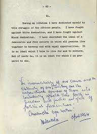 The End Of Nelson Mandela S 3 Hour Statement At Rivonia Trial 4 20 64 Nelson Mandela Mandela Quotes Mandela