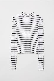 Black And White Striped Shirt Turtleneck Mock Turtleneck Top Turtle Neck Top Mock Neck Shirt Tops
