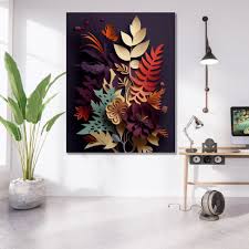 buchet flori din carton tablou print – The Print Studio