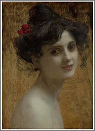 Portrait of a girl (Woods colors)