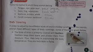 For example it can increase its body temp by a few degrees than the surrounding air, so that it remains cool. Std 5 Body Covering Feeding Habits And Breathing Organ In Animals Youtube