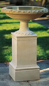 Stone Bird Bath Bowl Only Uk Bearing An Egg And Dart Motif Worthy Of The Finest Urn The Regency Bird Bath Bird Bath Concrete Bird Bath Bird Bath Garden