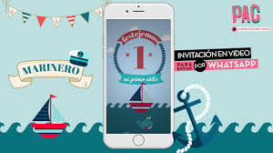 4 paginas para editar invitaciones de xv años gratis. Pac Invitacion En Video Nautico Marinero Youtube