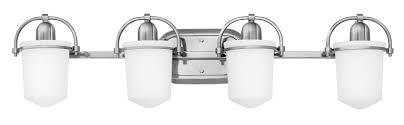 Breakwater Bay Mccleery 4 Light Brushed Nickel Vanity Light Wayfair