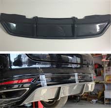 Abs Rear Bumper Lip Dual Muffler Diffuser Add On Kit For Ford Mondeo Mk4 2013 2014 2015 2016 Fusion In Paradise Ford Mondeo Ford Fusion Custom Ford