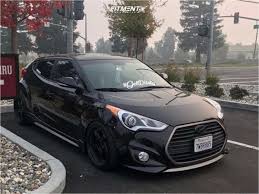 View similar cars and explore different trim configurations. 2016 Hyundai Veloster Turbo With 18x9 5 Aodhan Ah01 And Delinte 225x40 On Coilovers 543506 Fitment Industries
