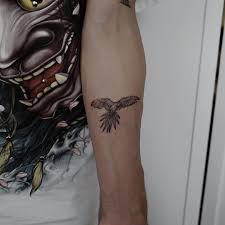 Amazing black ink parrot tattoo design. Small Parrot Tattoo Tattoogrid Net