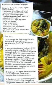 Bersihkan ikan patin, potong menjadi 3 bagian. Ikan Patin Masak Tempoyak Asian Dishes Rice Recipes Recipes