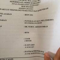 Permohonan utem februari 2021 ambilan kedua (universiti teknikal malaysia melaka). Fakulti Teknologi Kejuruteraan Kampus Teknologi Utem