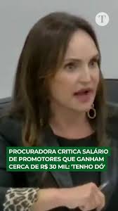 A procuradora Carla Fleury de Souza, do Ministério Público de Goiás, gerou  polêmica ao criticar, durante sessão do Conselho de Procuradores da Justiça  (CPJ), o salário dos promotores, afirmando que o ...
