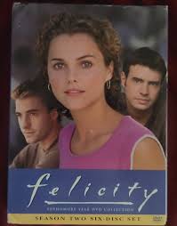 Felicity Season 2 DVD (2003) 6-Disc Set USED Very Good Condition Keri  Russell